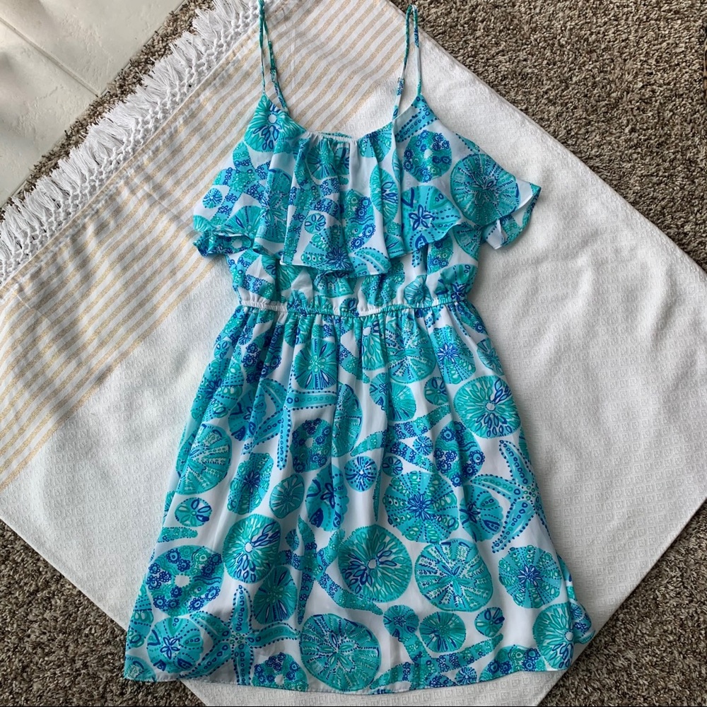Lilly P for Target Sea Urchin Blue Shells Dress